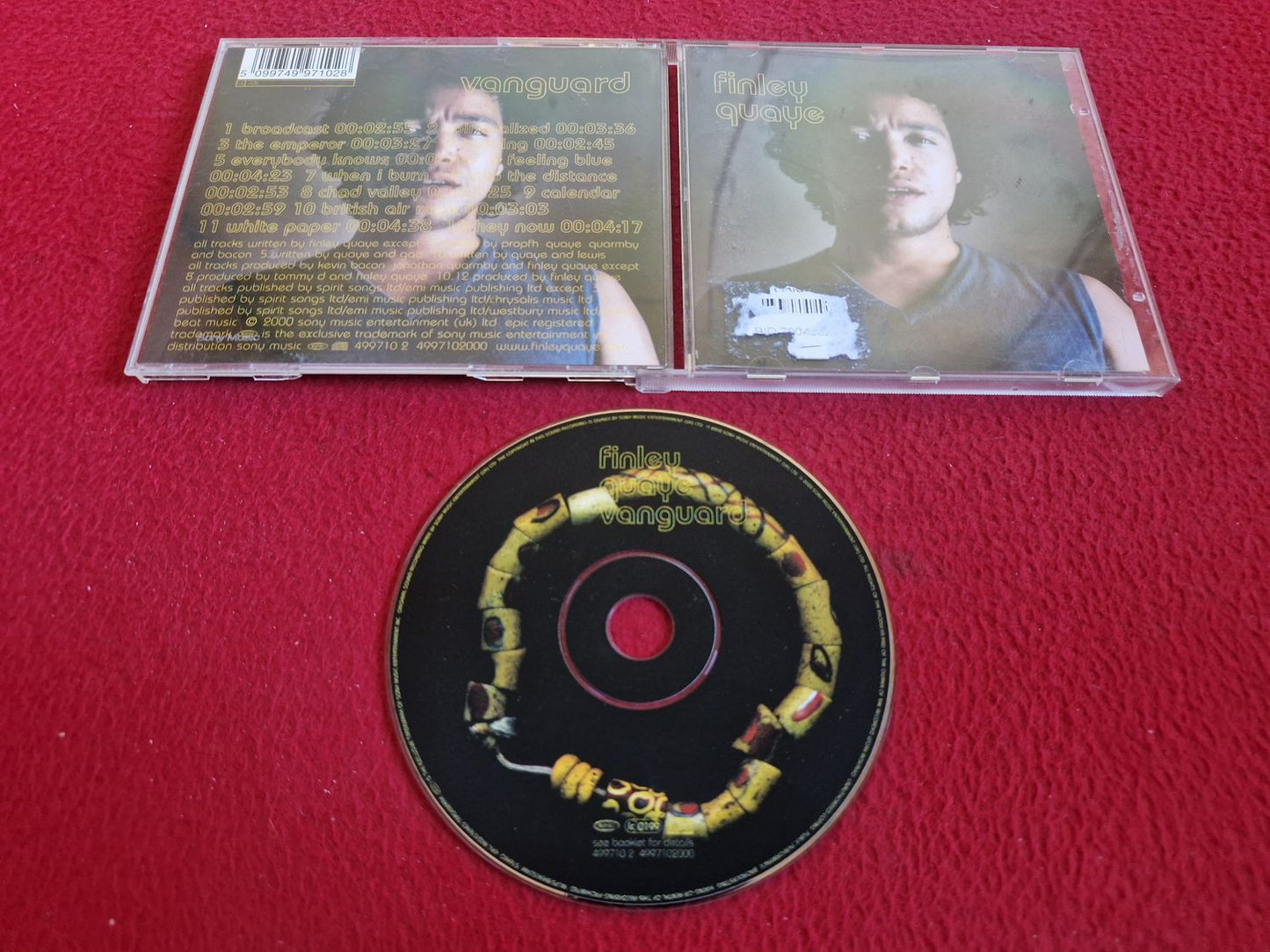 FINLEY QUAYE VANGUARD CD