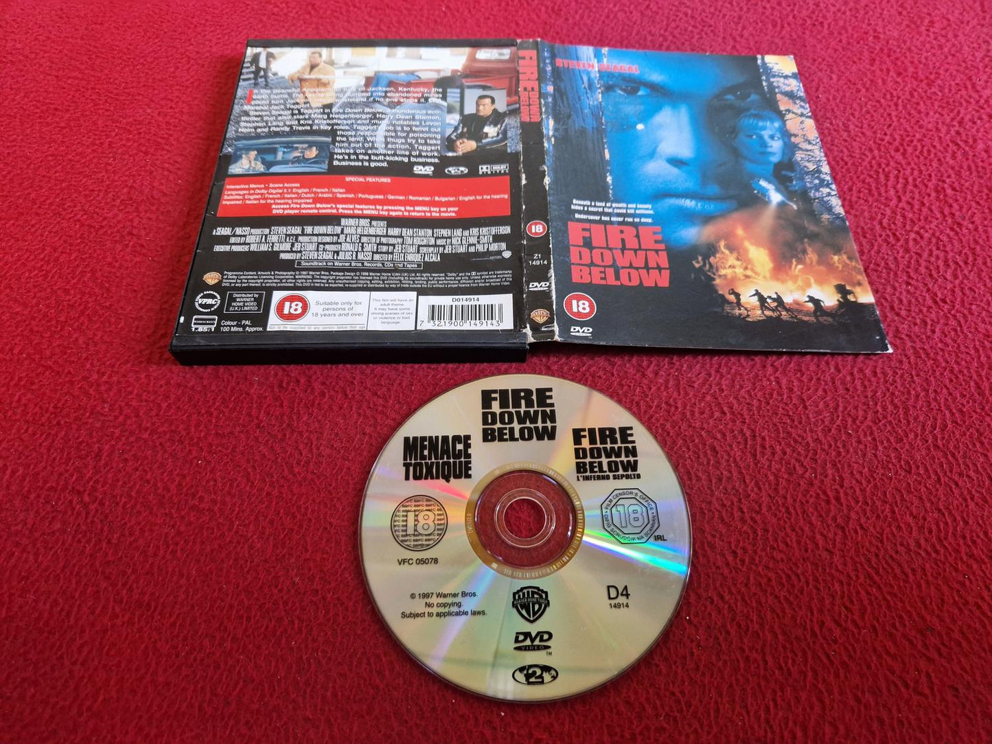 FIRE DOWN BELOW [ SNAPCASE ] DVD