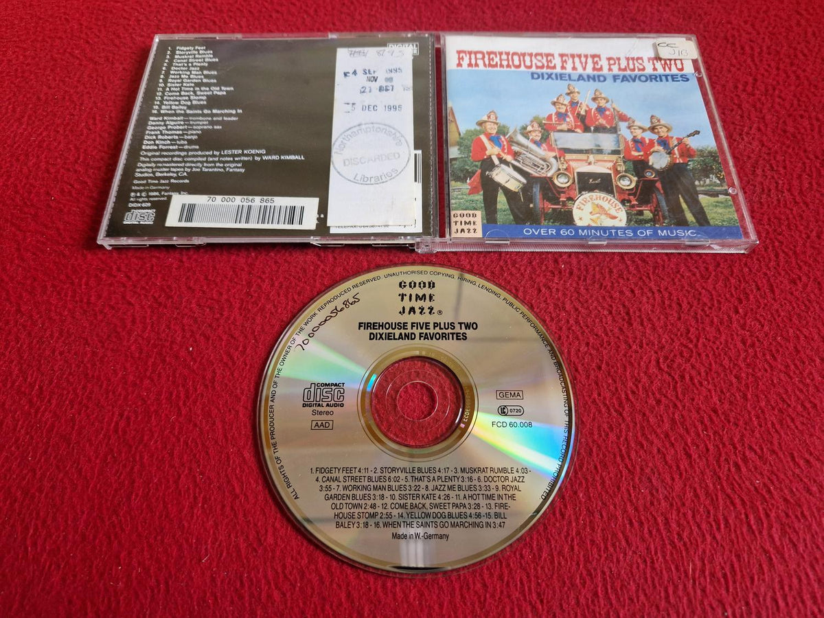FIREHOUSE FIVE PLUS TWO DIXIELAND FAVORITES CD