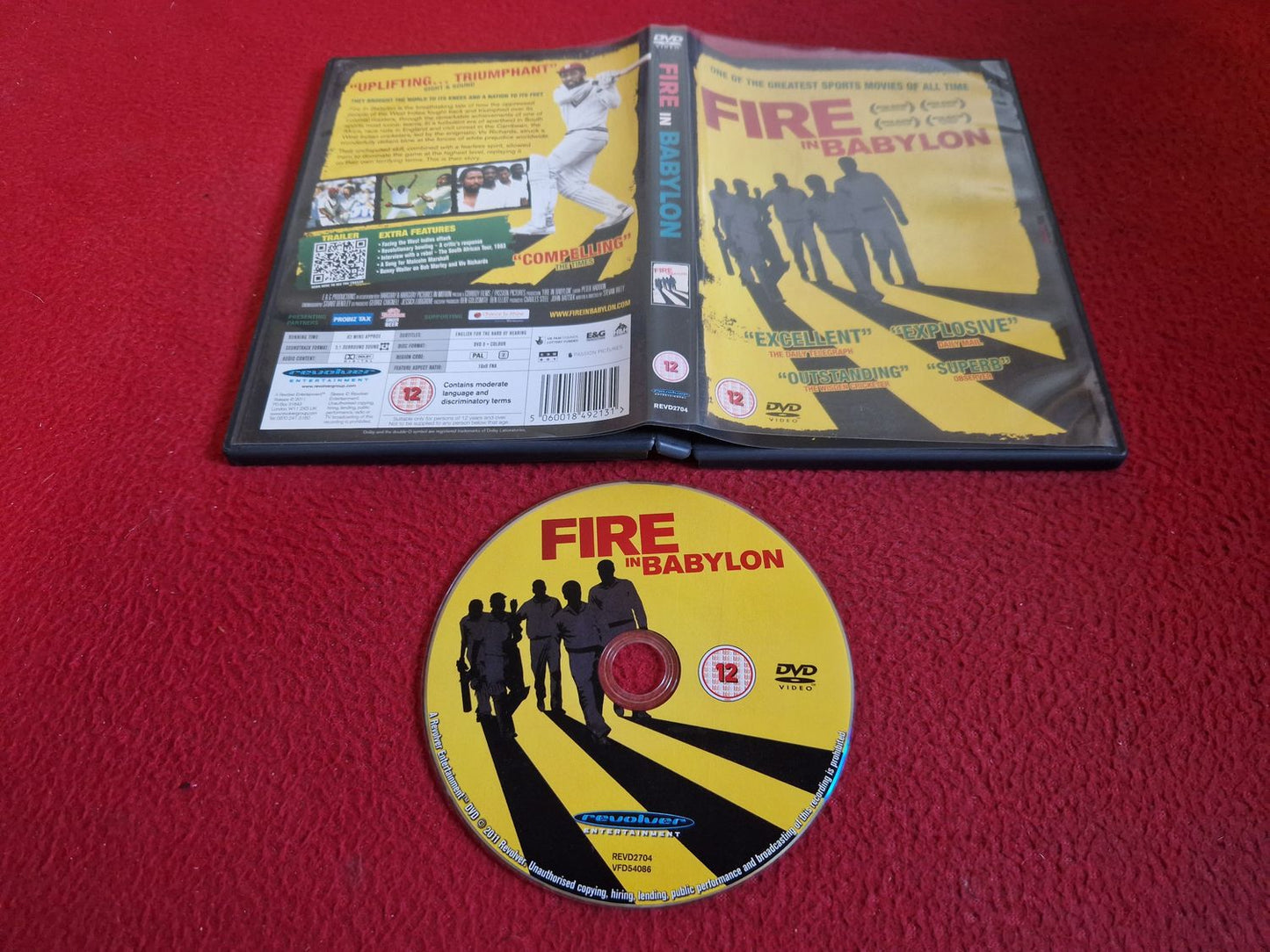 FIRE IN BABYLON DVD