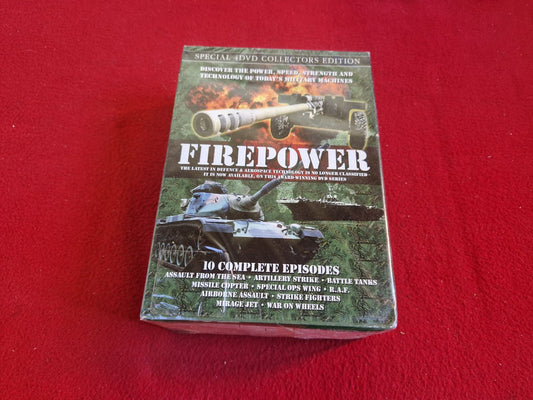 FIREPOWER 10 COMPLETE EPISODES BOX till DVD