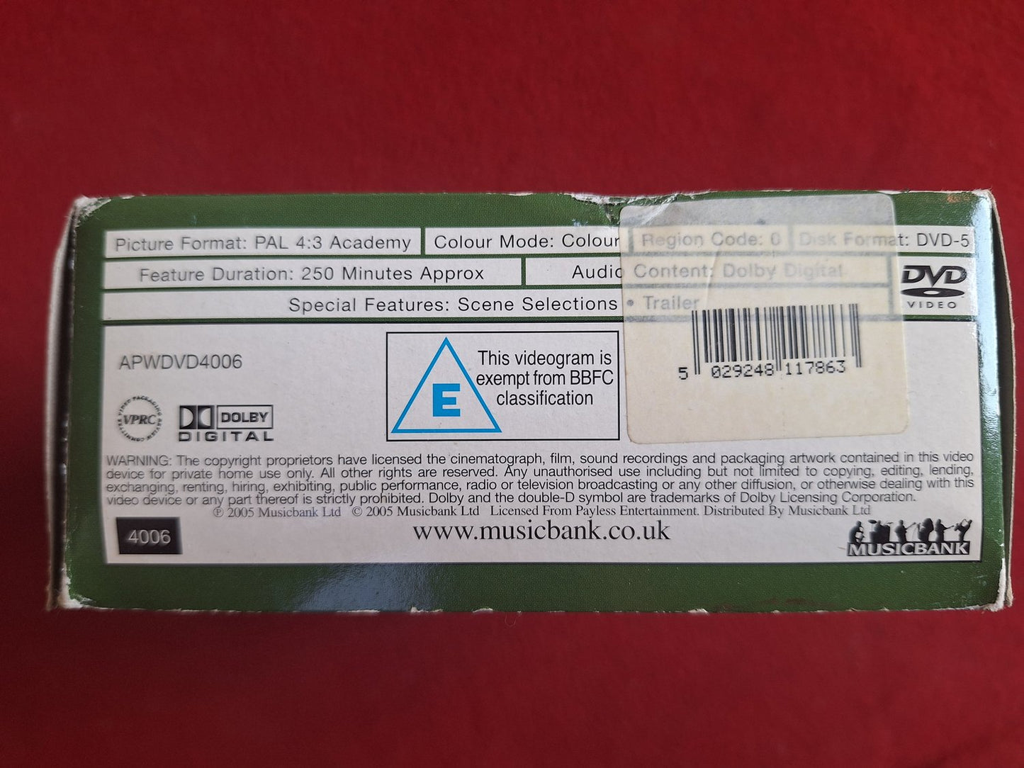 FIREPOWER BATTLE TANKS / STRIKE FIGHTERS mfl [ INNERBOXAR OÖPPNADE ] BOX DVD