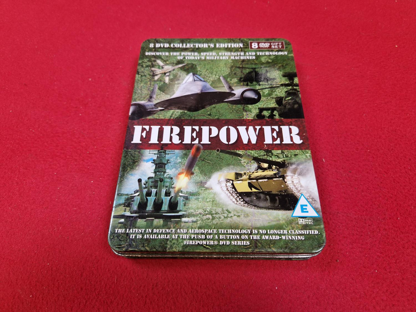 FIREPOWER TODAY'S MILITARY MACHINES BOX till DVD