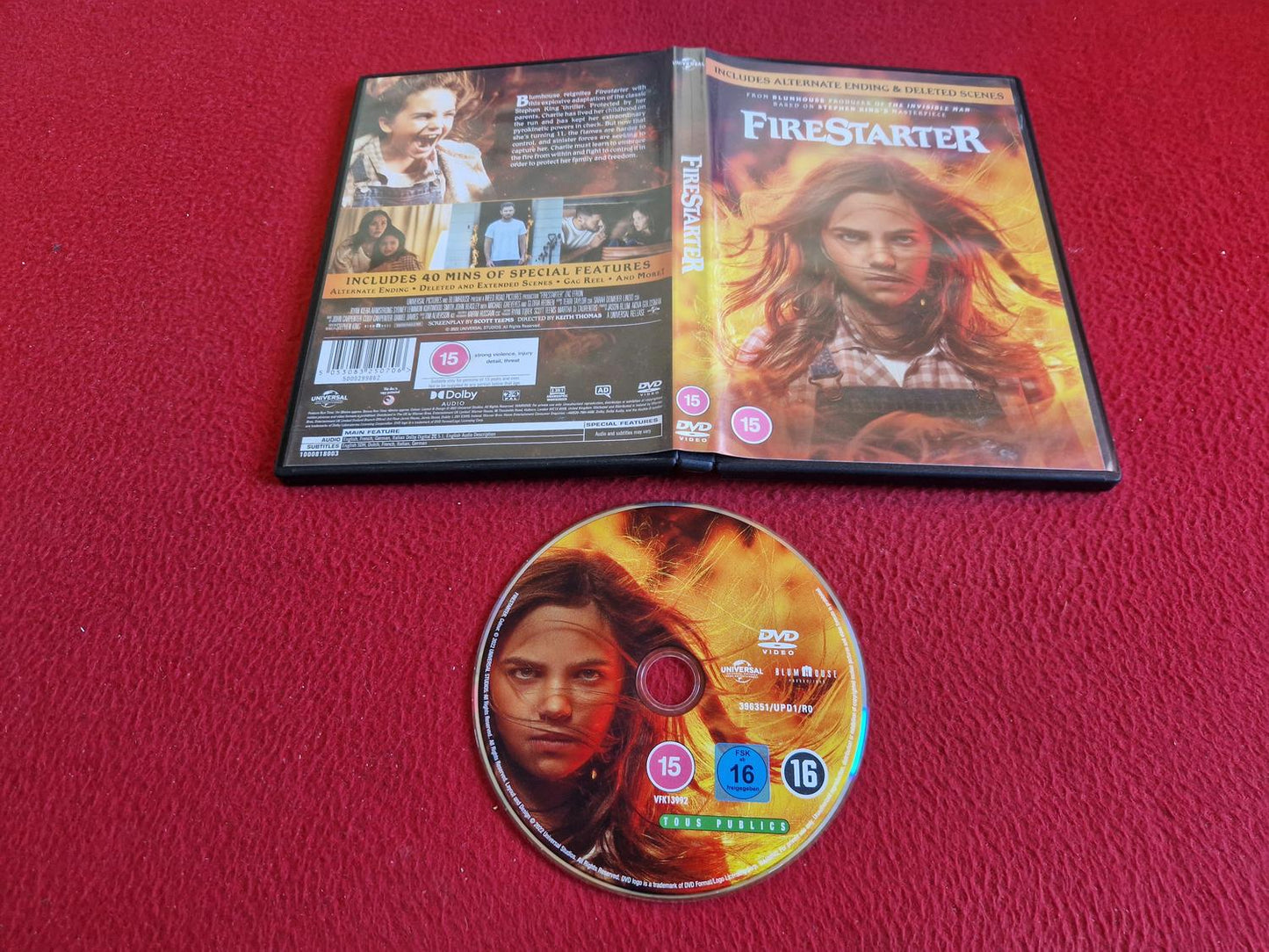 FIRESTARTER DVD