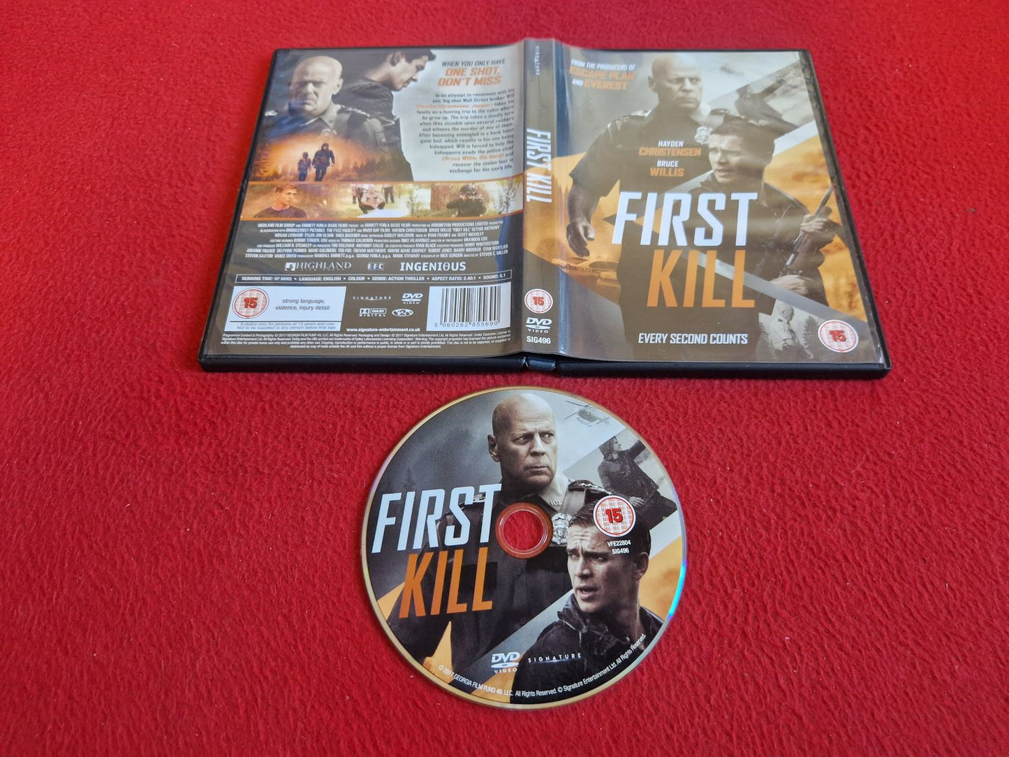 FIRST KILL DVD