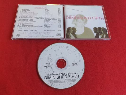 FIVE BLOKES AND A BLONDE DIMINISHED FIFTH till CD