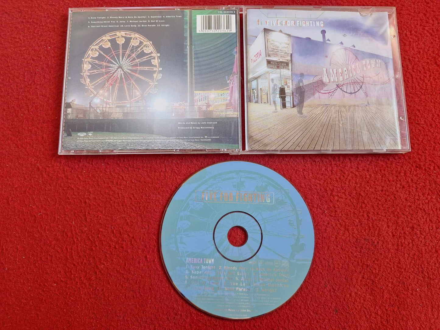 FIVE FOR FIGHTING AMERICA TOWN CD