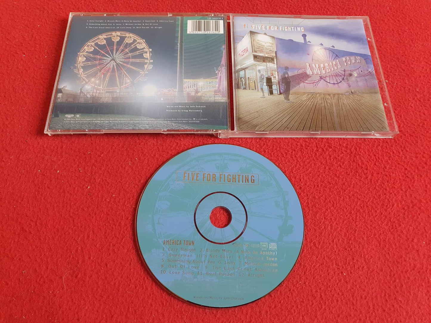 FIVE FOR FIGHTING AMERICA TOWN till CD