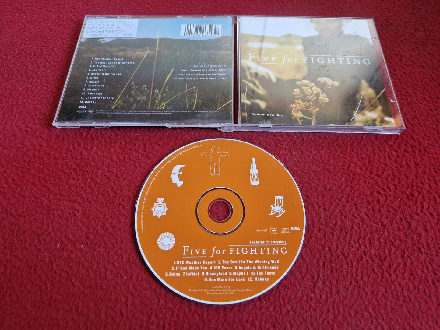 FIVE FOR FIGHTING THE BATTLE FOR EVERYTHING CD
