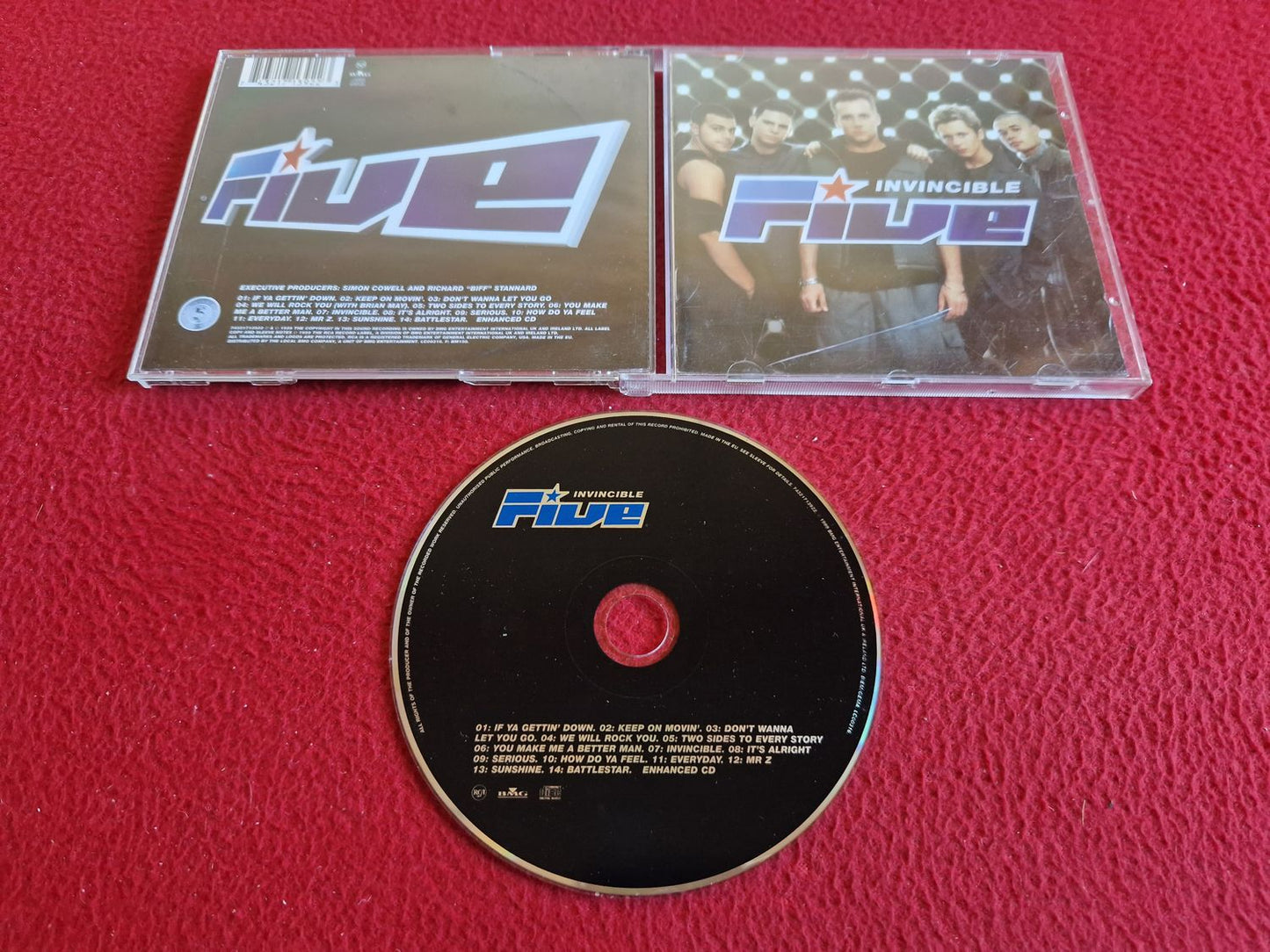 FIVE INVINCIBLE CD