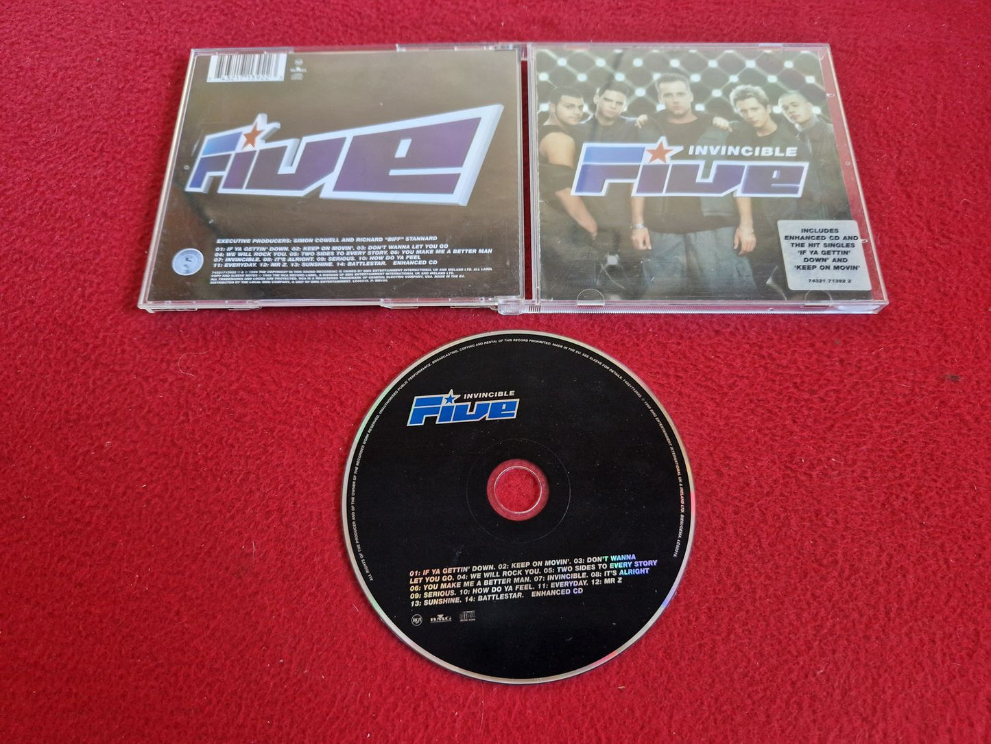 FIVE INVINCIBLE CD