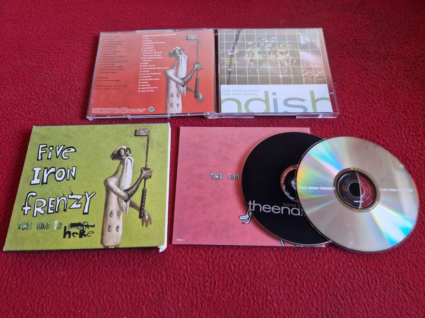 FIVE IRON FRENZY THE END IS HERE CD