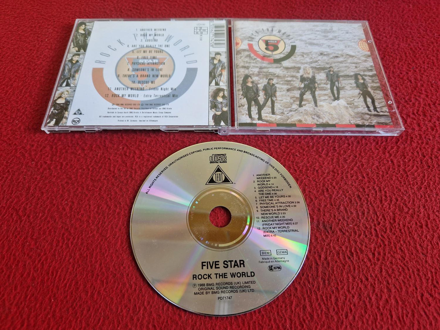 FIVE STAR ROCK THE WORLD CD