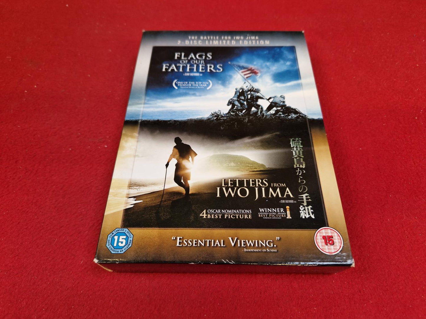 FLAGS OF OUR FATHERS / LETTERS FROM IWO JIMA BOX till DVD