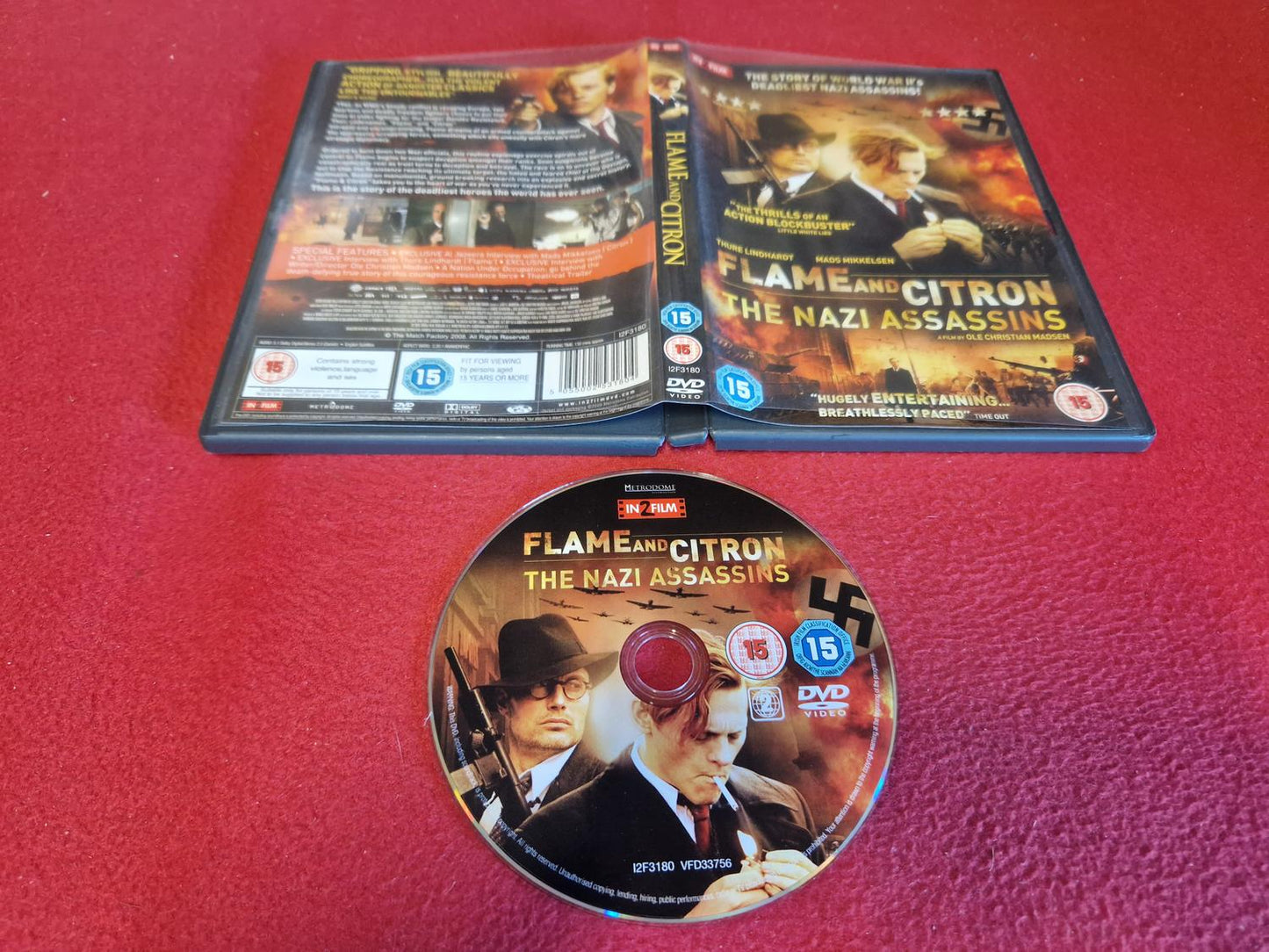 FLAME AND CITRON [ THE NAZI ASSASSINS ] till DVD