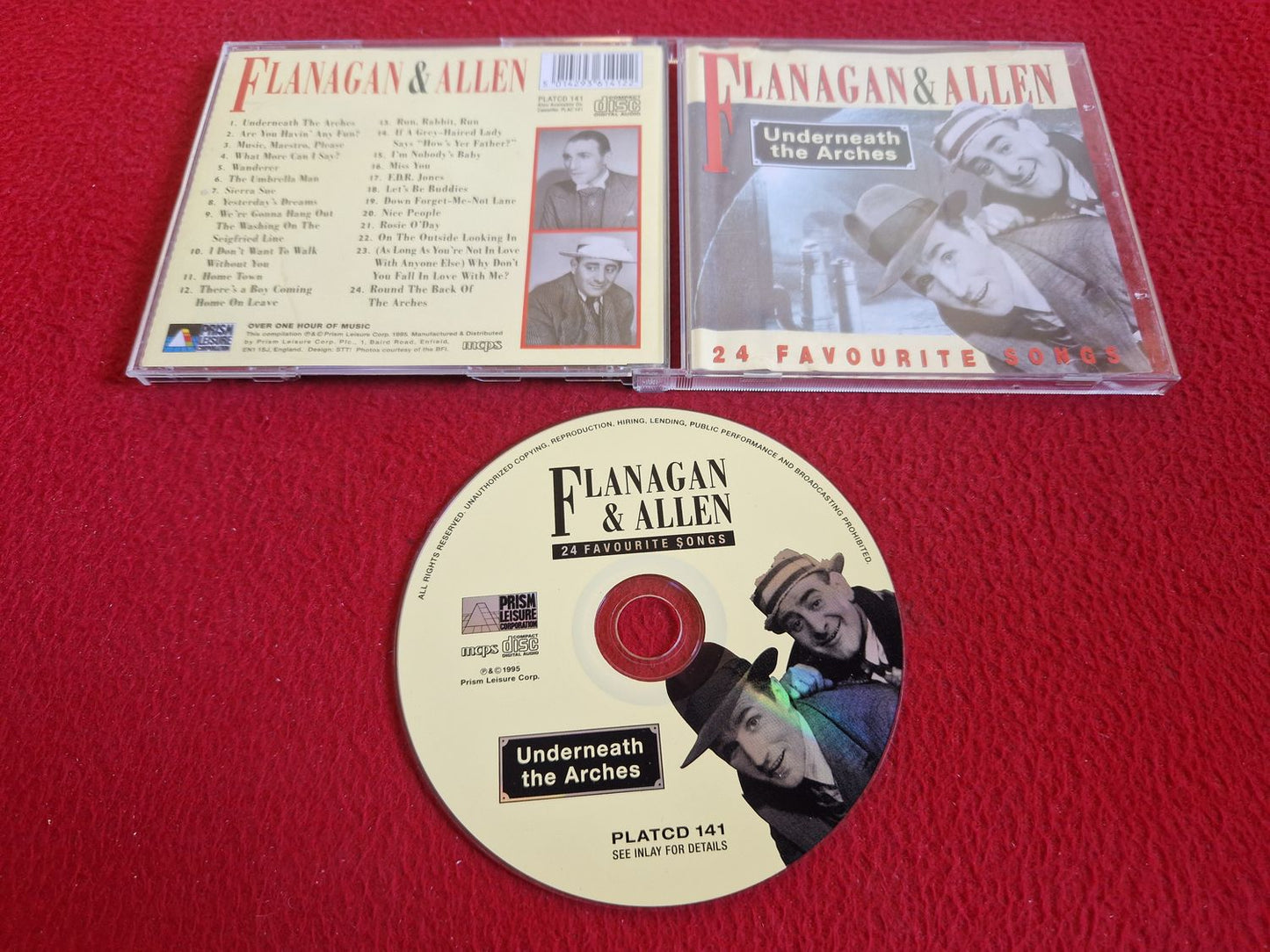 FLANAGAN & ALLEN UNDERNEATH THE ARCHES CD