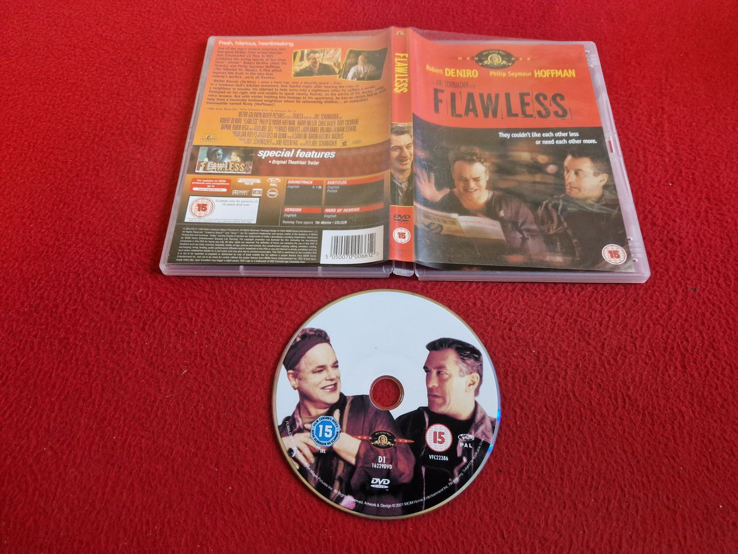 FLAWLESS DVD