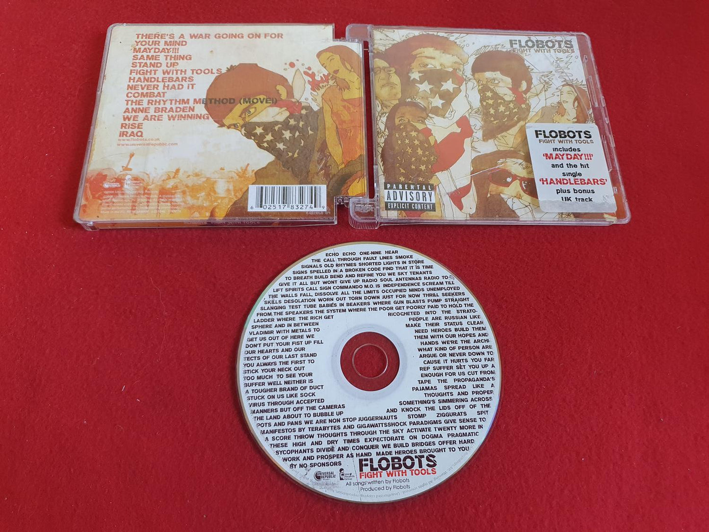 FLOBOTS FIGHT WITH TOOLS till CD