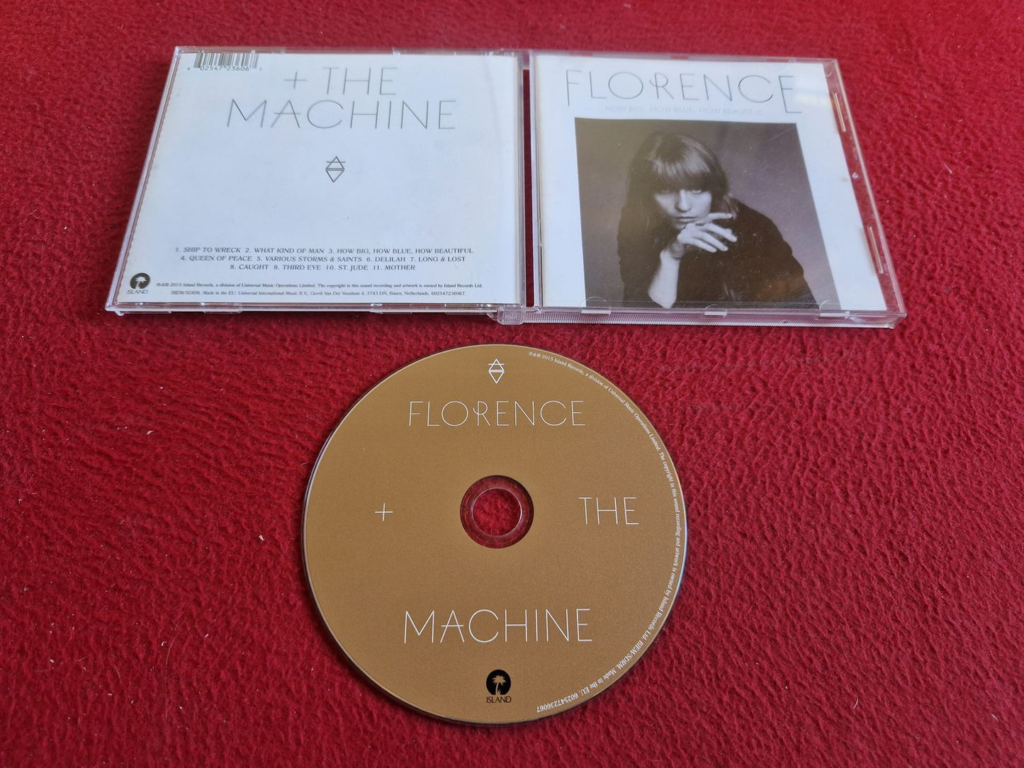 FLORENCE + THE MACHINE HOW BIG HOW BLUE HOW BEAUTIFUL CD