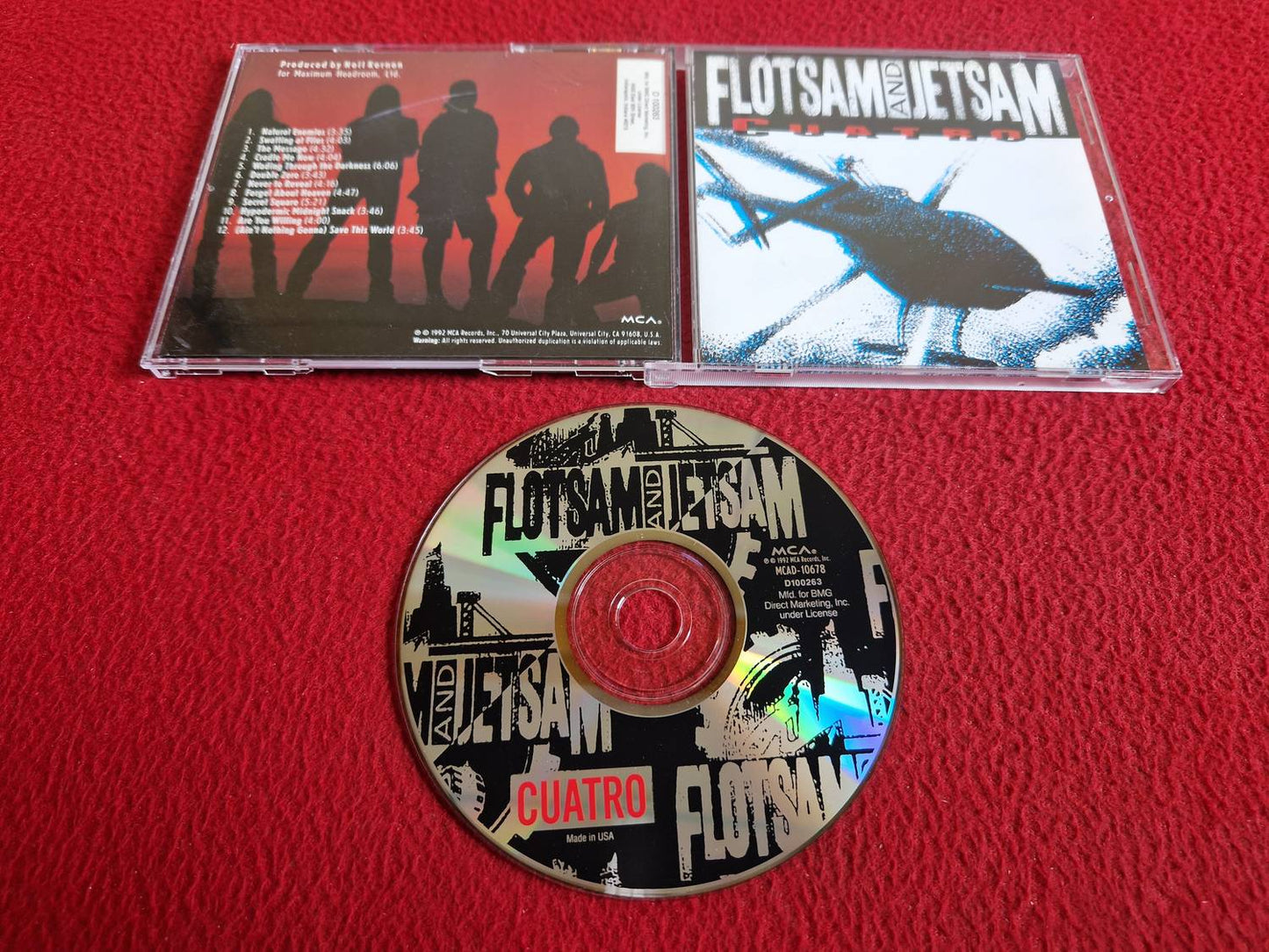 FLOTSAM AND JETSAM CUATRO CD