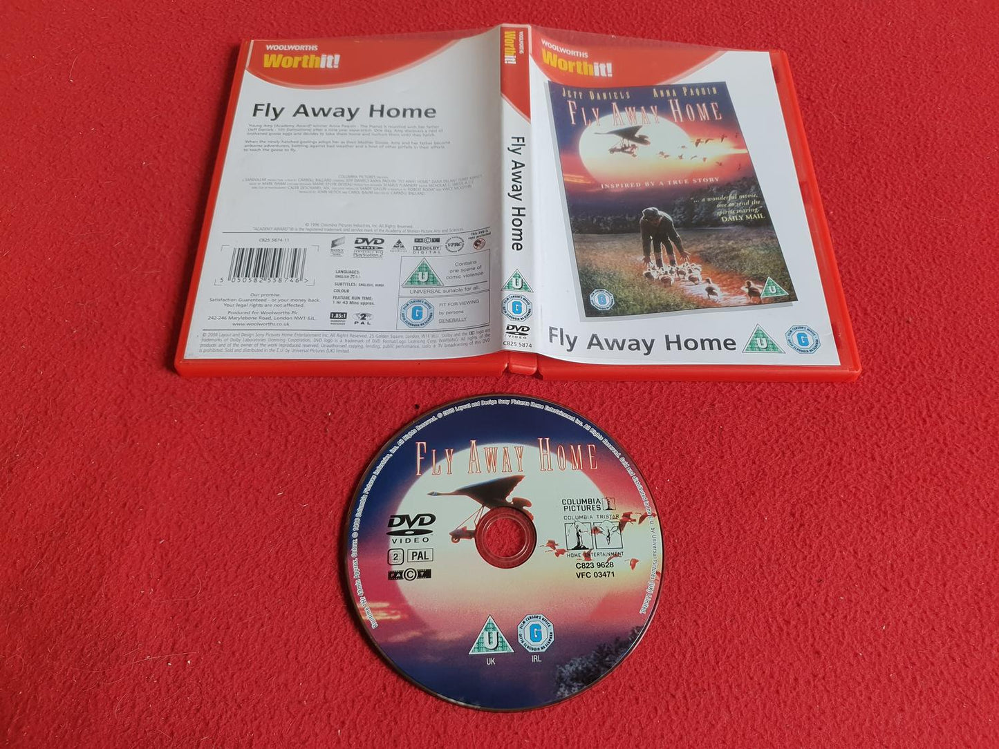 FLY AWAY HOME till DVD