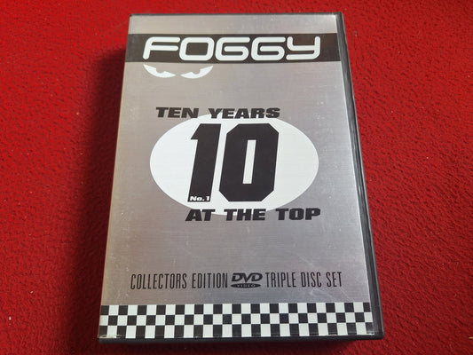FOGGY TEN YEARS AT THE TOP COLLECTORS EDITION BOX DVD