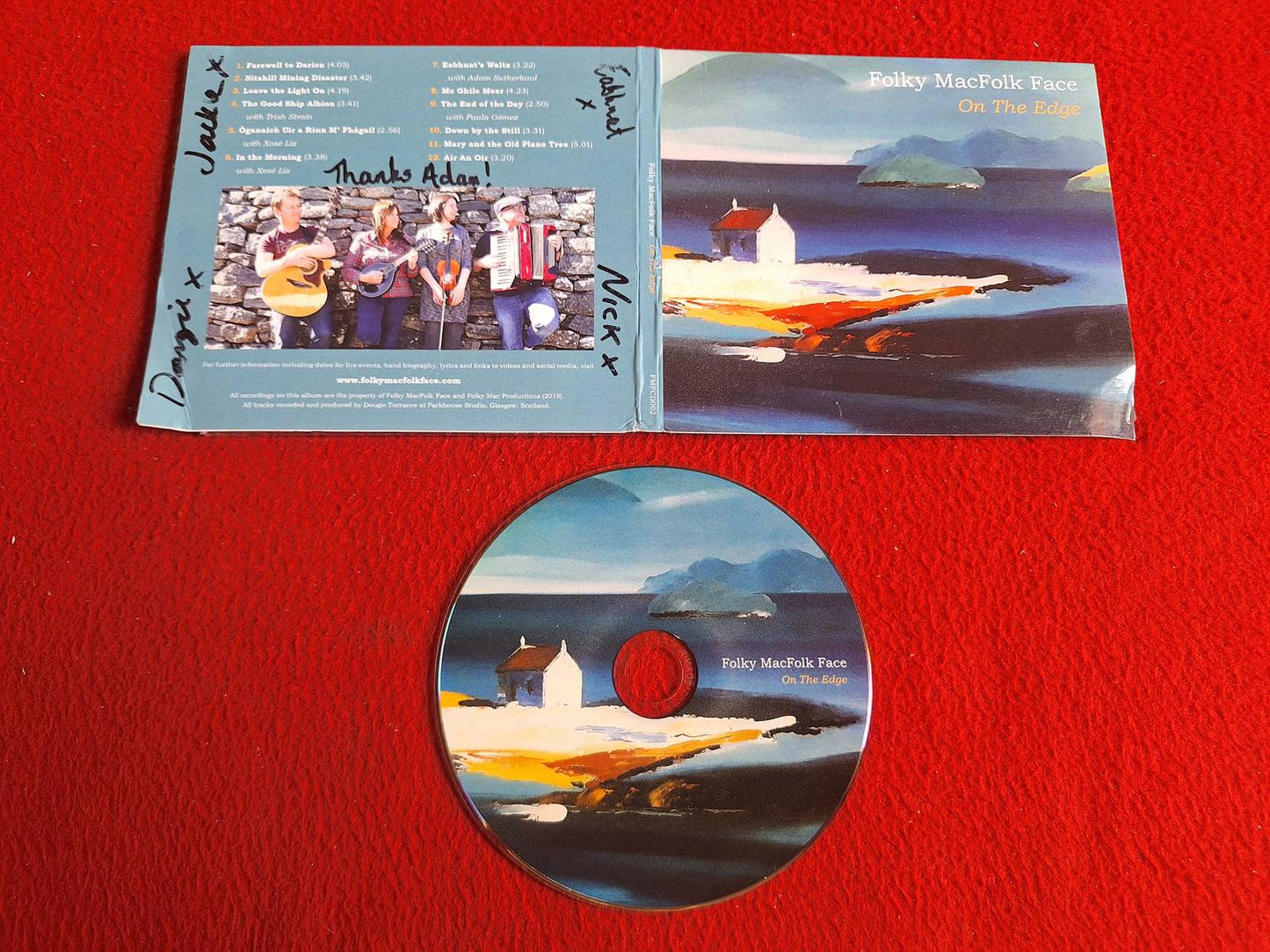 FOLKY MACFOLK FACE ON THE EDGE CD