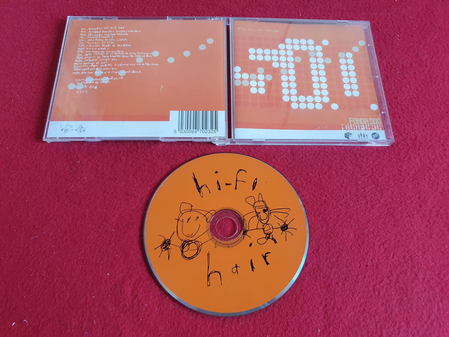 FONDA 500 NUMBER ONE HI-FI HAIR till CD