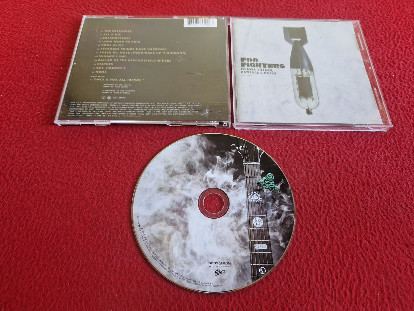 FOO FIGHTERS ECHOES SILENCE PATIENCE & GRACE CD