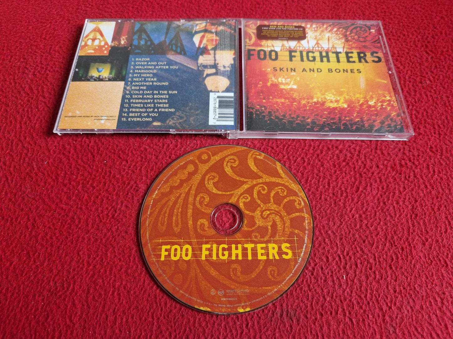 FOO FIGHTERS SKIN AND BONES CD