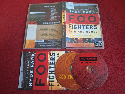 FOO FIGHTERS SKIN HYDE PARK SKIN AND BONES DVD