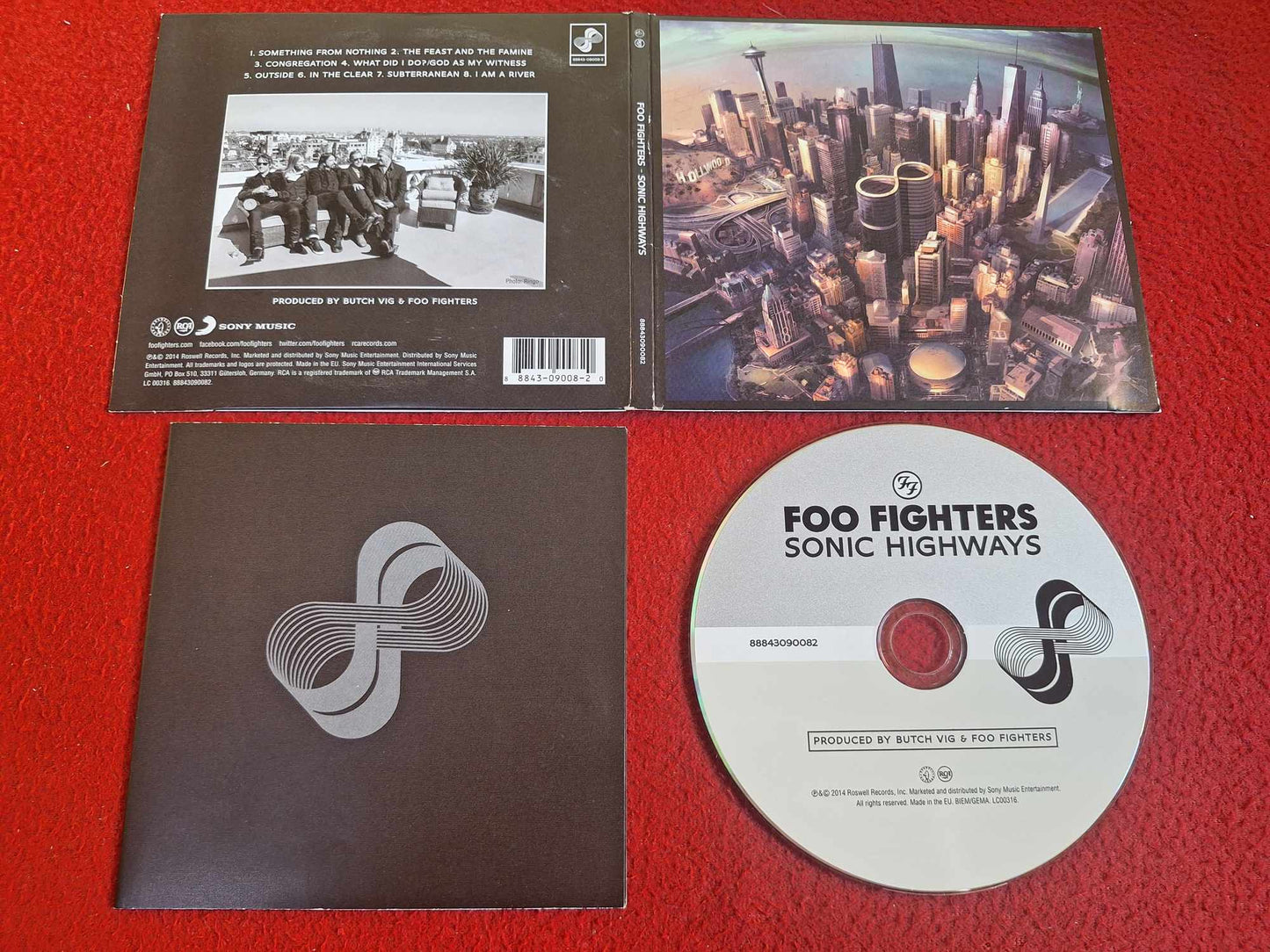 FOO FIGHTERS SONIC HIGHWAYS CD