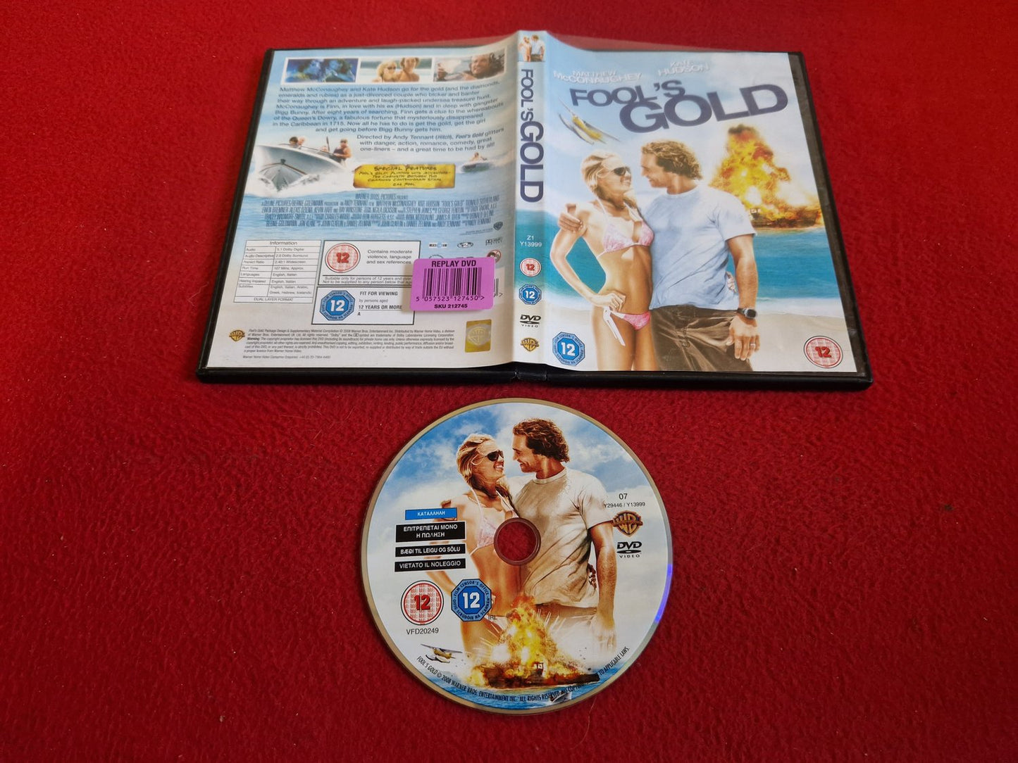 FOOL'S GOLD DVD