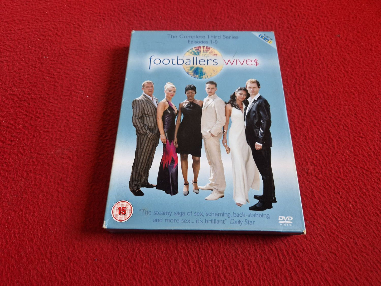 FOOTBALLERS WIVES SERIES 3 EPISODE 1 - 9 BOX DVD