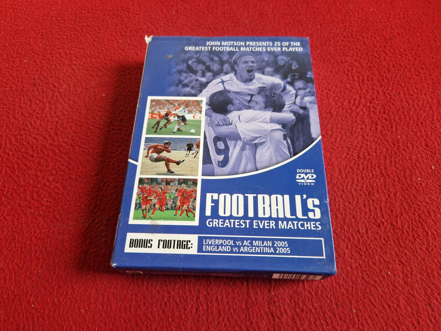 FOOTBALL'S GREATEST EVER MATCHES BOX DVD