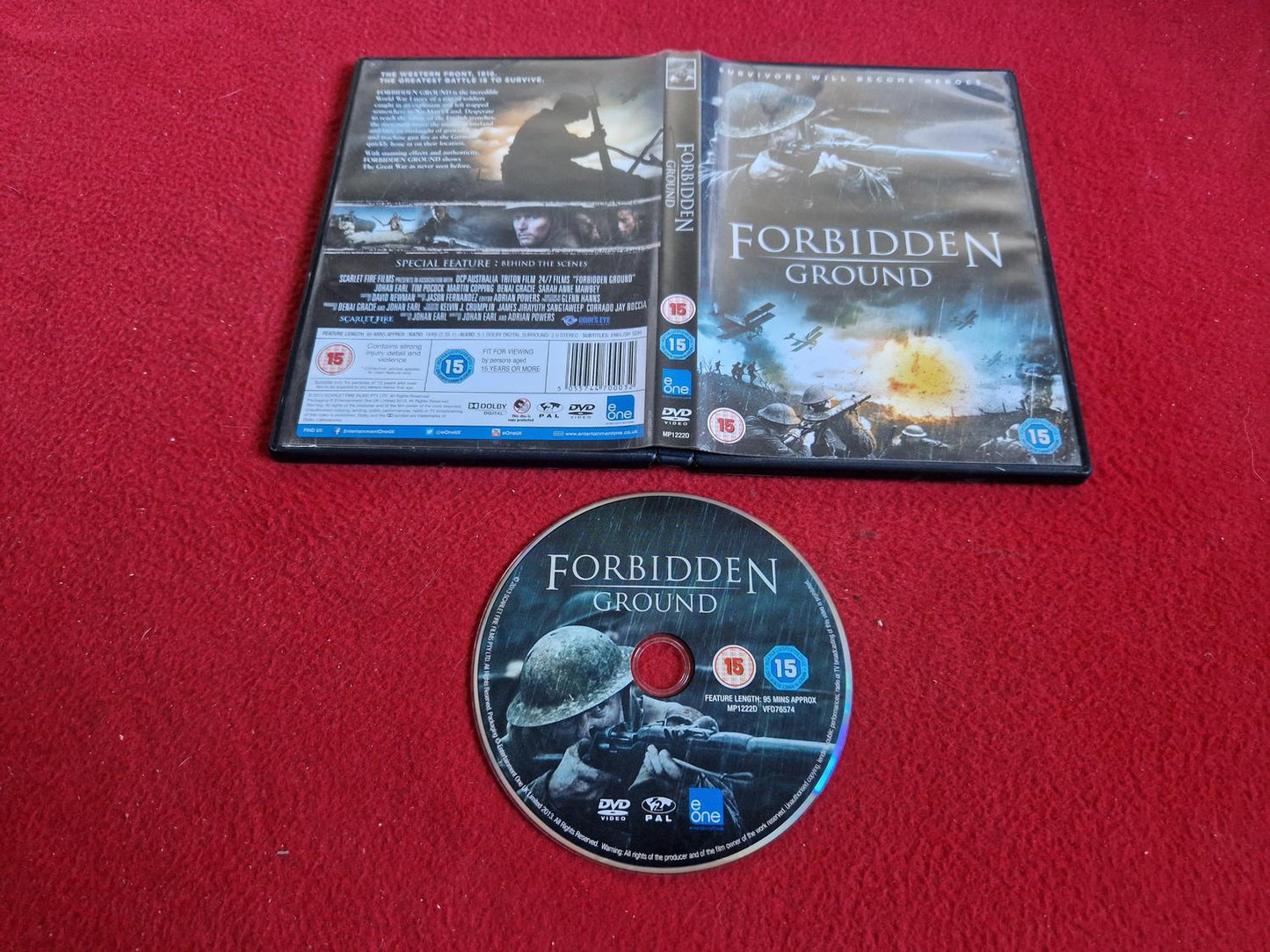 FORBIDDEN GROUND DVD