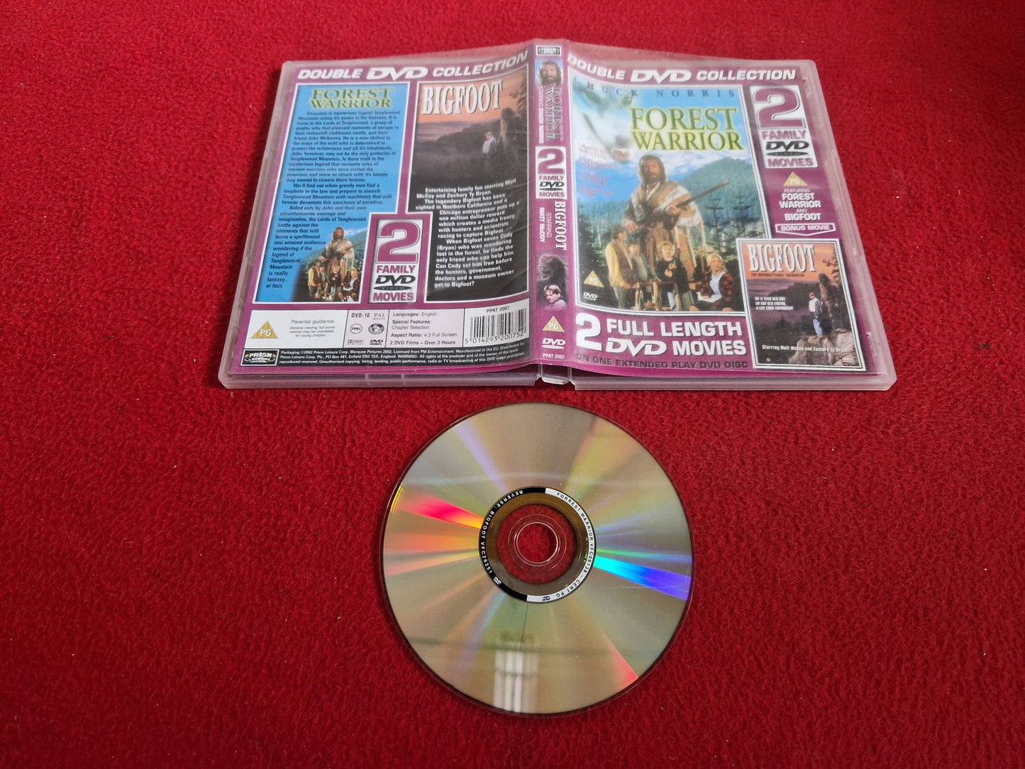 FOREST WARRIOR / BIGFOOT till DVD