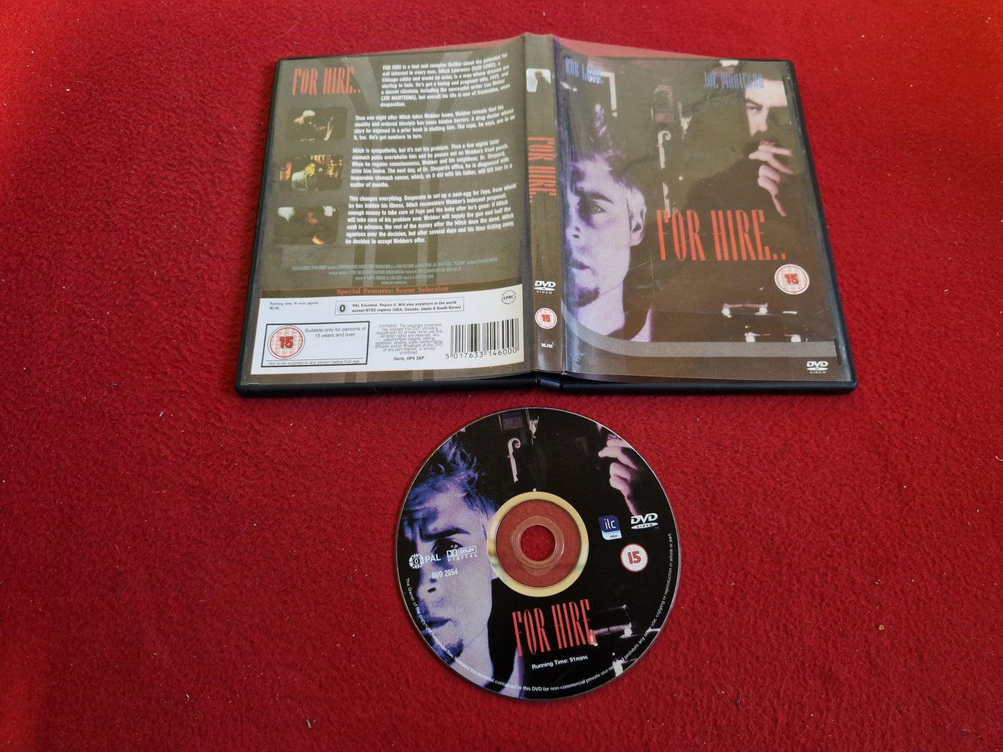 FOR HIRE DVD