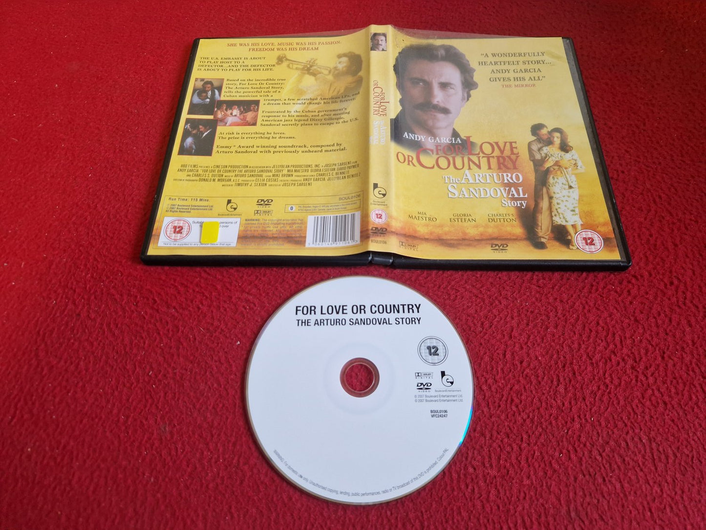 FOR LOVE OR COUNTRY DVD