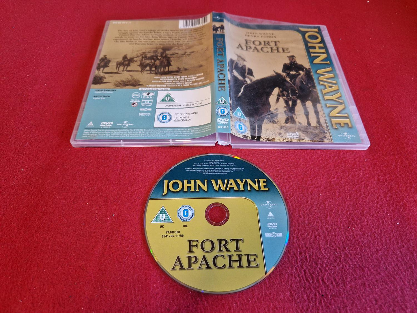 FORT APACHE [ JOHN WAYNE ] till DVD