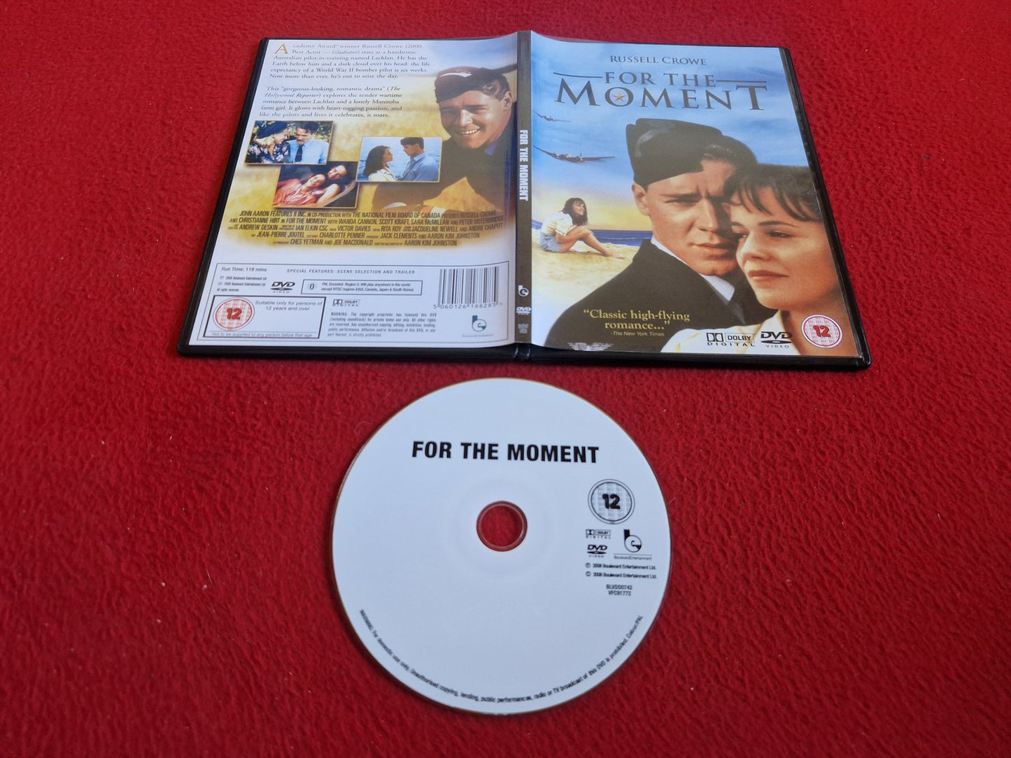 FOR THE MOMENT DVD