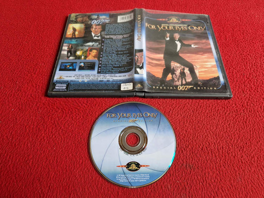 FOR YOUR EYES ONLY SPECIAL 007 EDITION DVD