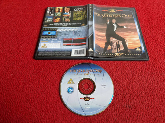 FOR YOUR EYES ONLY SPECIAL 007 EDITION DVD