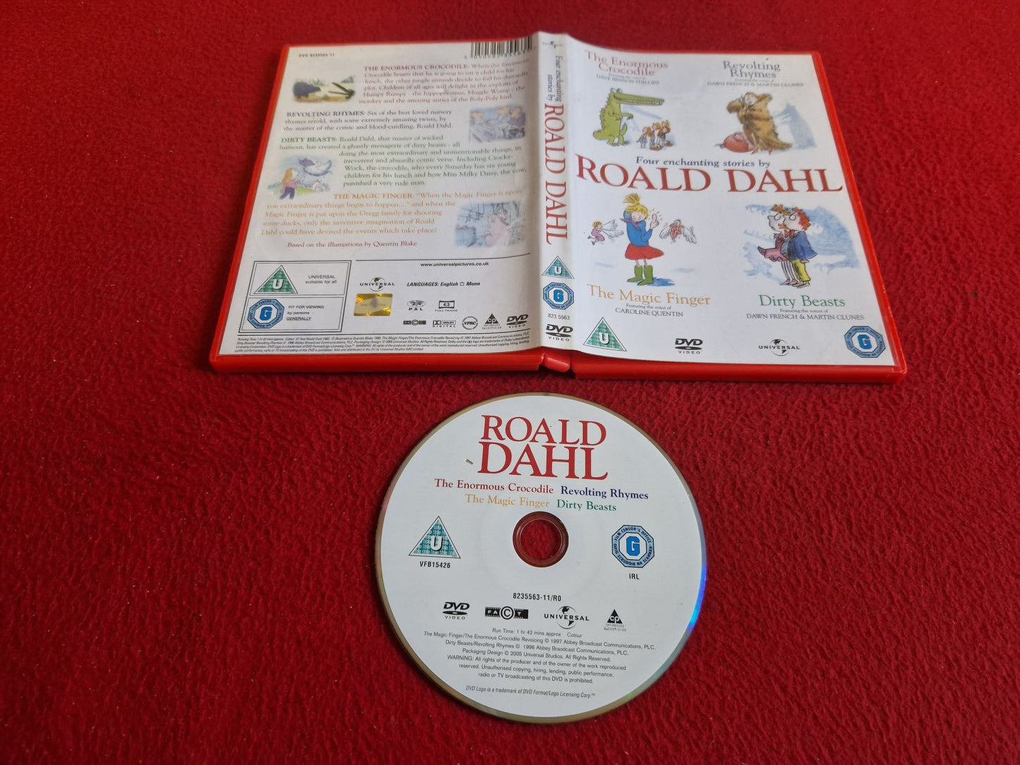 FOUR ENCHANTING STORIES BY ROALD DAHL DVD