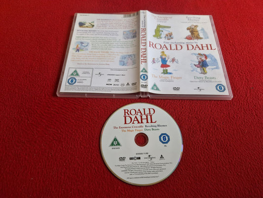 FOUR ENCHANTING STORIES BY ROALD DAHL ENORMOUS CROCODILE/REVOLTING RHYMES DVD