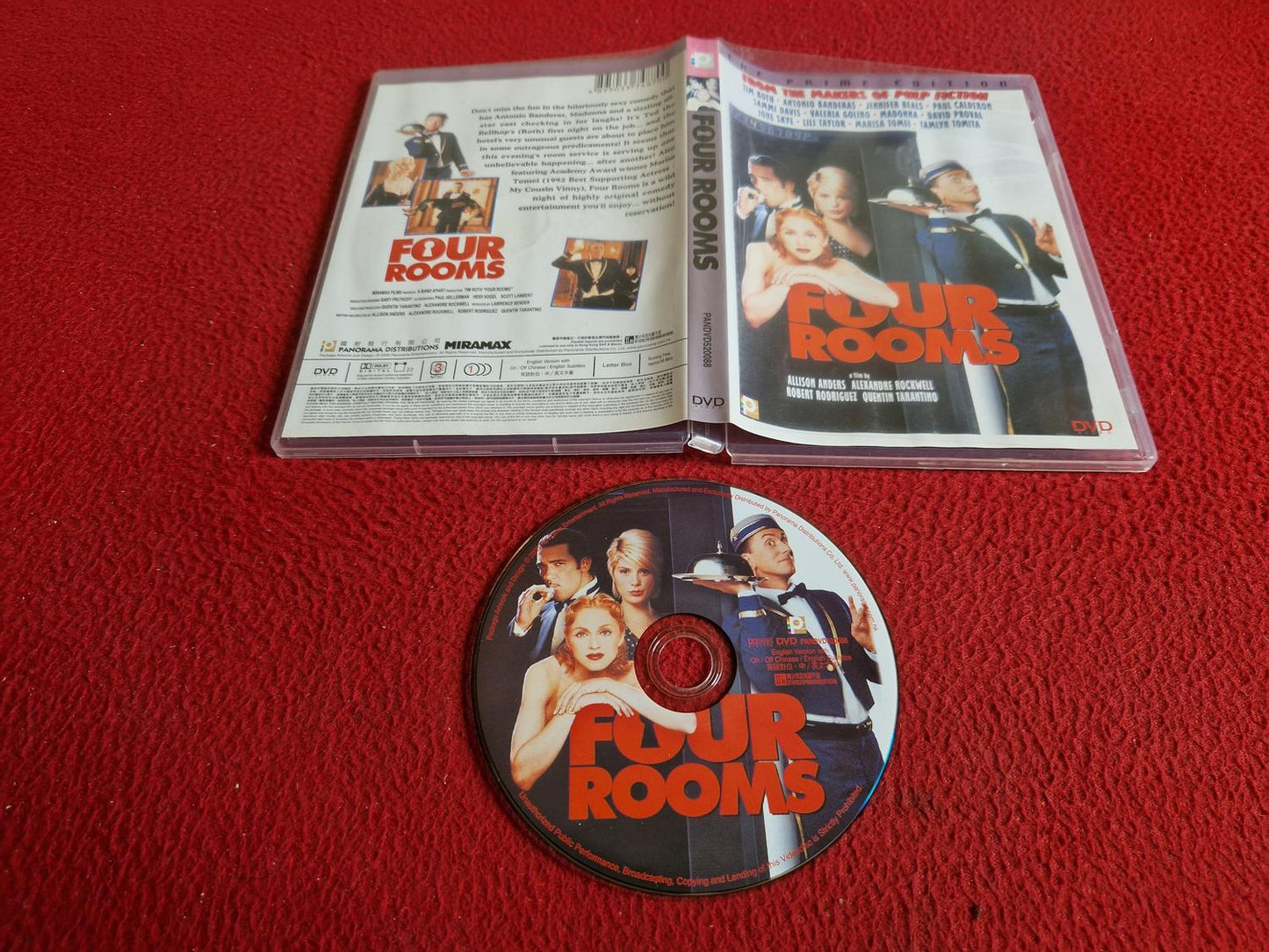 FOUR ROOMS DVD
