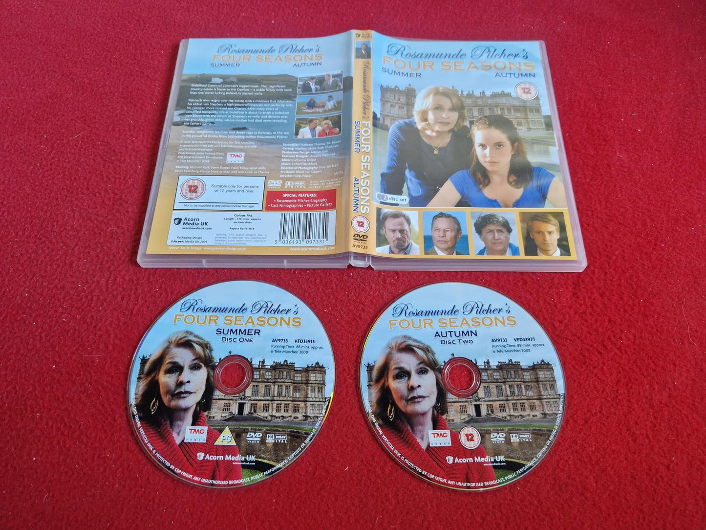 FOUR SEASONS SUMMER / AUTUMN [ ROSAMUNDE PILCHER ] DVD