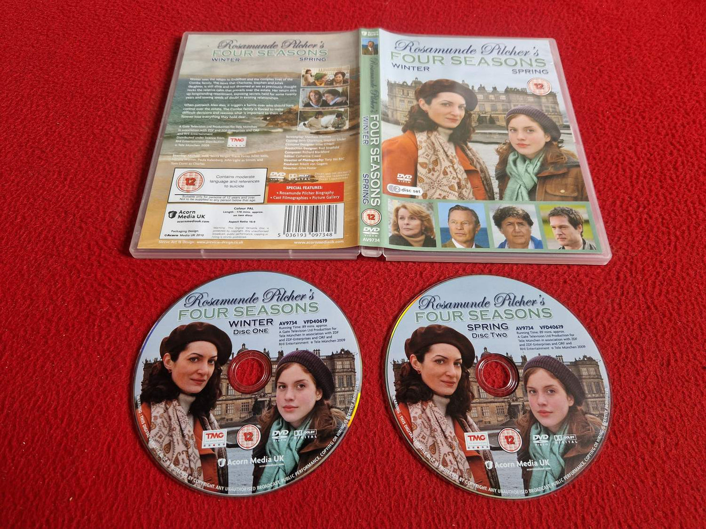 FOUR SEASONS WINTER / SPRING [ ROSAMUNDE PILCHER ] DVD