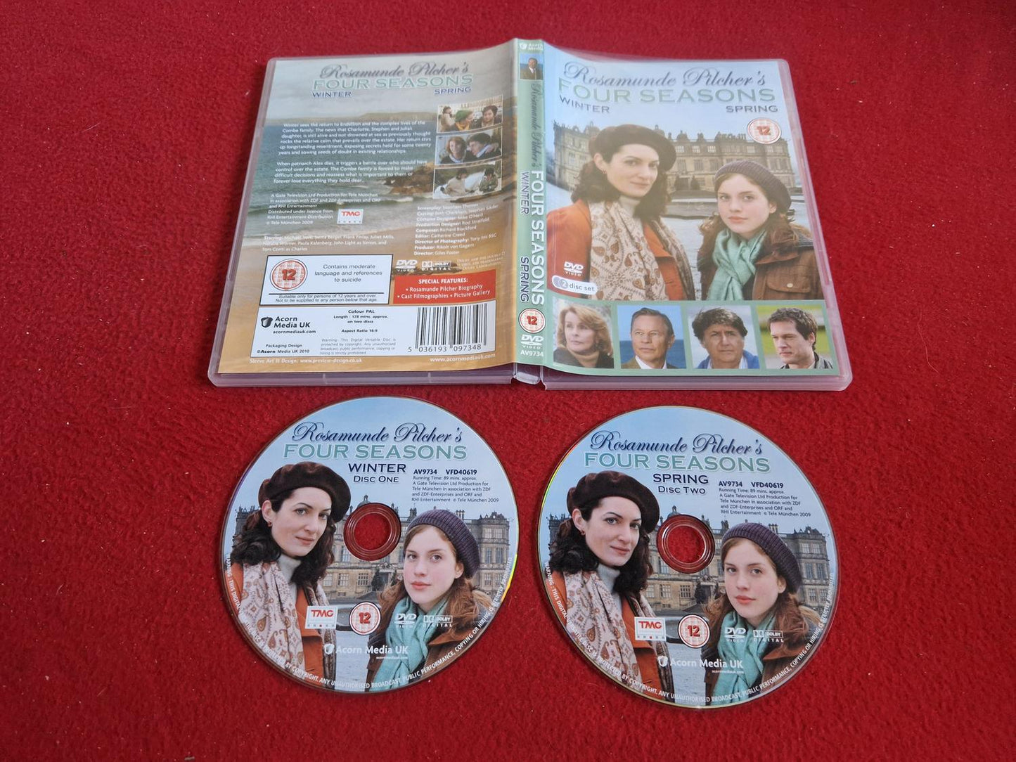FOUR SEASONS WINTER / SPRING [ ROSAMUNDE PILCHER ] DVD