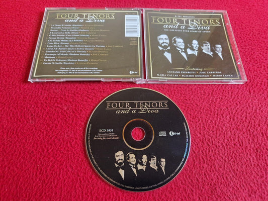 FOUR TENORS AND A DIVA CD
